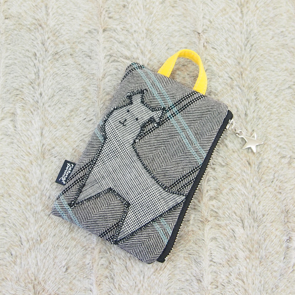 IC Card & Key Case L * Schnauzer（カード&キーケース・シュナウザー）