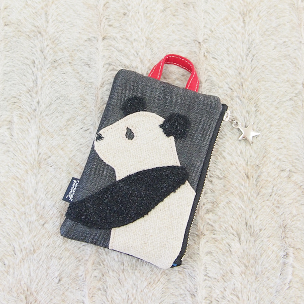 IC Card & Key Case L * Panda（カード&キーケース・パンダ）