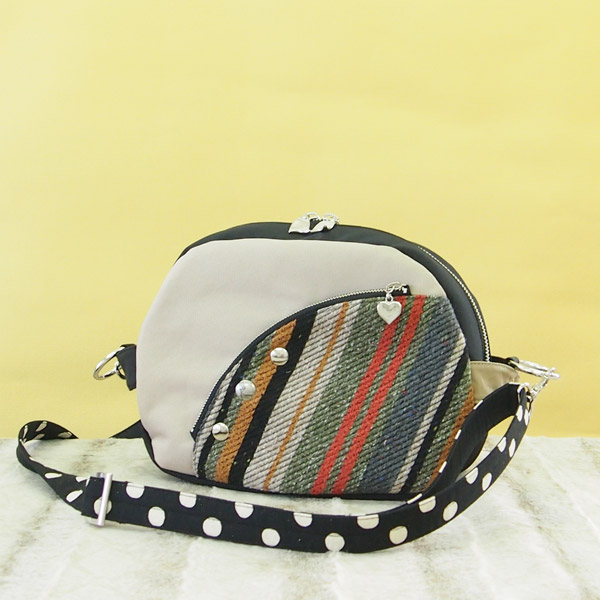 Box Shoulder  * Colorful Border（ボックスショルダー・カラフルボーダー）