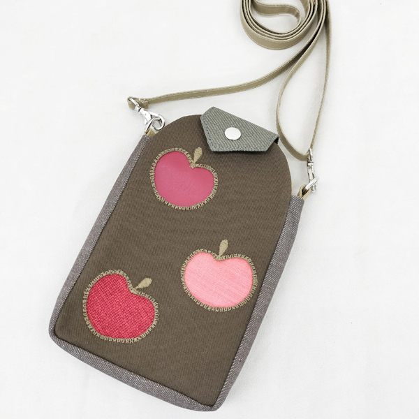 Mobile Shoulder * Red Apple（ワーク＆スマホショルダー・赤りんご）