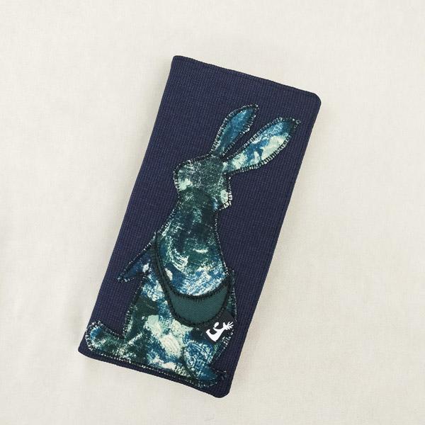 Wallet Type Card Case * Rabbit with Bag（財布型カードケース・かばんとうさぎ）