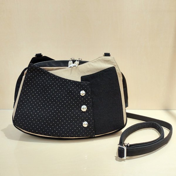 Shoulder M * Black Gold Dot（ショルダーM・黒金ドット）